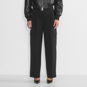 Aritzia Babaton Spotlight Black Cargo Pants